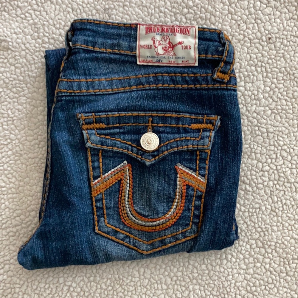 True religion Capri length pants